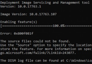 Lỗi 0x800F081F khi cài đặt .NET Framework trên Windows 11/10 