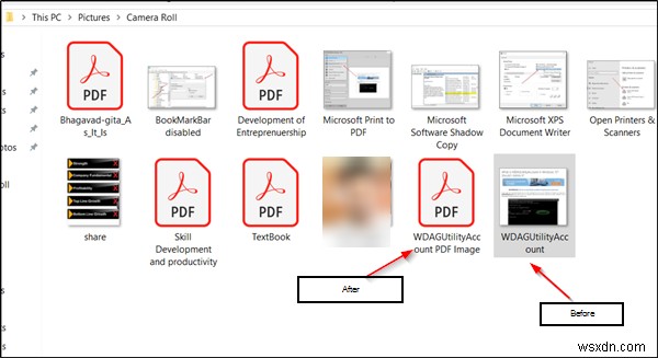 Cách lưu ảnh chụp màn hình dưới dạng PDF bằng Ứng dụng Ảnh trong Windows 11/10 