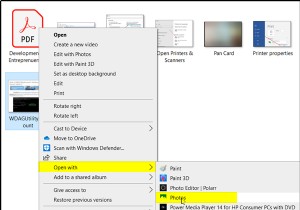 Cách lưu ảnh chụp màn hình dưới dạng PDF bằng Ứng dụng Ảnh trong Windows 11/10 