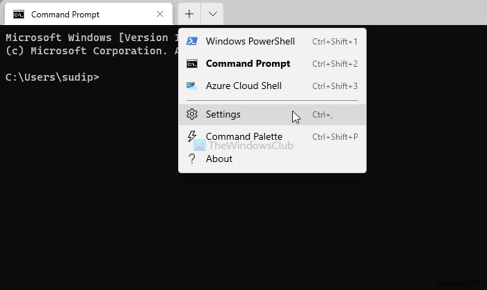 Windows PowerShell, PowerShell, Azure Cloud Shell, Command Prompt trong Windows Terminal là gì 