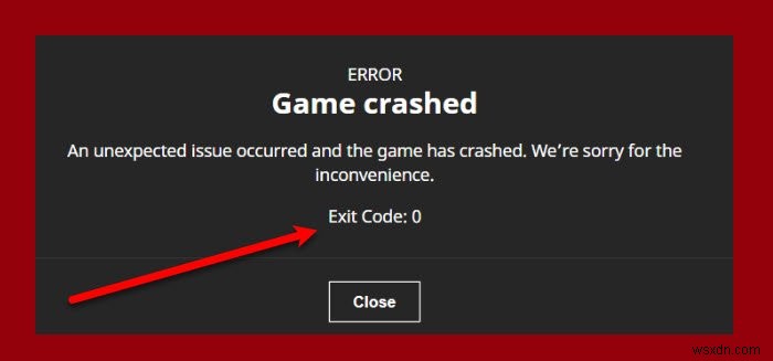 Khắc phục sự cố trò chơi Minecraft bị lỗi với Exit Code 0 