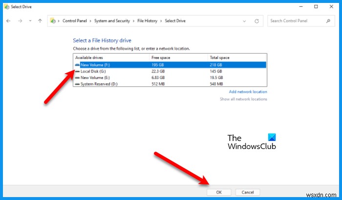 Cách bật và sử dụng lịch sử tệp để sao lưu và khôi phục tệp trong Windows 11/10 