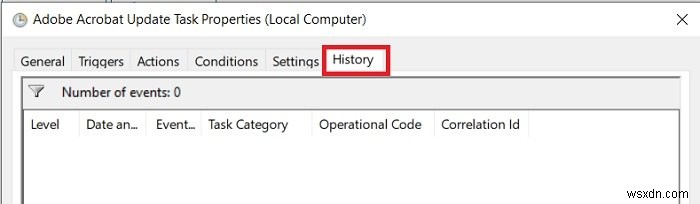 Cách bật, xem và xóa Lịch sử lập lịch tác vụ trong Windows 11 