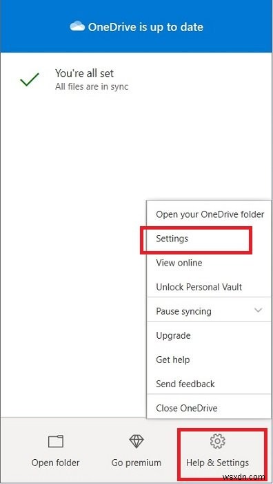 Sửa lỗi OneDrive Không thể di chuyển lối tắt 