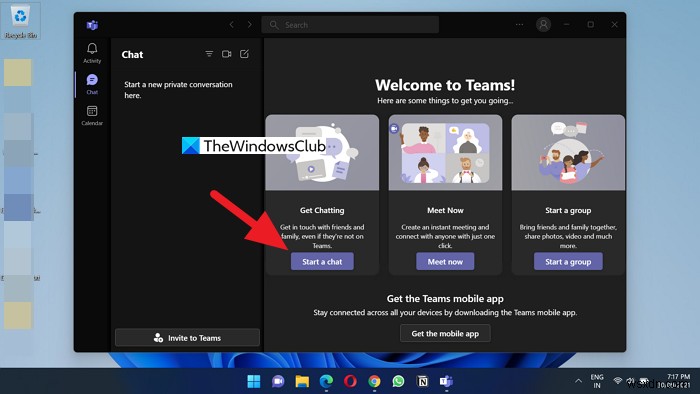 Cách bắt đầu với Microsoft Teams trên Windows 11 