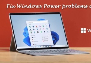 Khắc phục các sự cố và sự cố Nguồn thường gặp trong máy tính xách tay Windows 