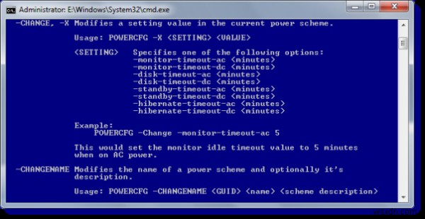 Khắc phục sự cố Power Plans trong Windows bằng Công cụ PowerCFG 