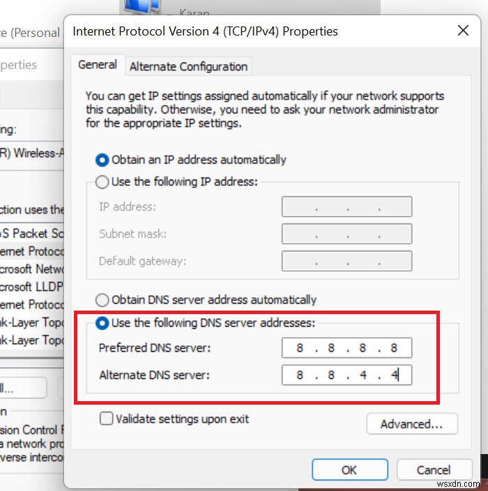 Cách giải quyết vấn đề DNS trên Windows 11/10 