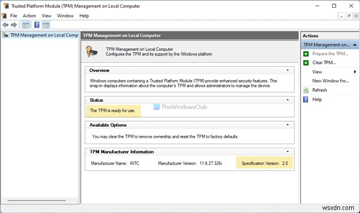 PC phải hỗ trợ lỗi TPM 2.0 khi cài đặt Windows 11 