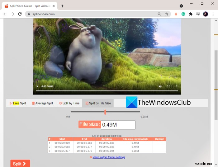 Cách chia video thành nhiều phần trong Windows 11/10 