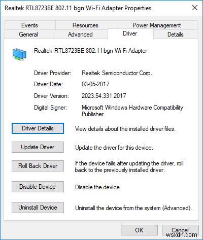 Sửa lỗi ndis.sys không thành công BSOD BUGCODE_NDIS_DRIVER trên máy tính Windows 11/10 