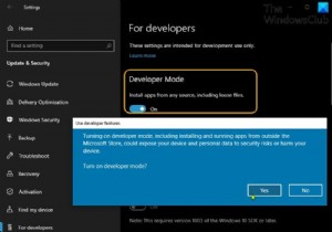 Cách tắt Kiểm tra yêu cầu phần cứng cho ứng dụng Cổng thông tin thực tế hỗn hợp trên PC Windows 