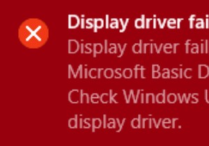 Trình điều khiển hiển thị không khởi động được trên Windows 11/10 - Màn hình đen hiển thị 