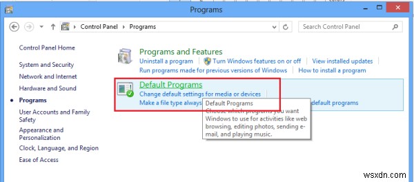 Cách thay đổi hoặc đặt chương trình mặc định trong Windows 11/10 