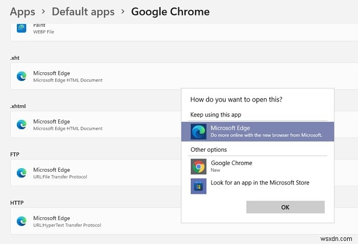 Cách thay đổi trình duyệt mặc định trong Windows 11 