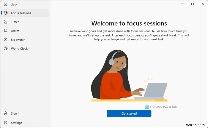 Cách bật và sử dụng Focus Sessions trong Windows 11 