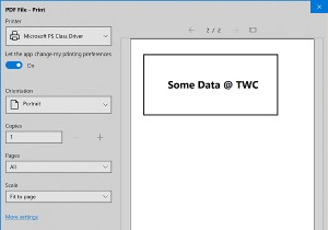 Không thể in tệp; Nó mở ra dưới dạng  Save as  thay vì trên máy tính Windows 