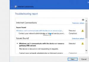 Windows không thể giao tiếp với thiết bị hoặc tài nguyên (Máy chủ DNS chính) 