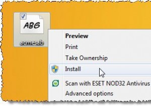 Cách cài đặt hoặc gỡ cài đặt phông chữ trong Windows 11/10 cho tất cả người dùng 