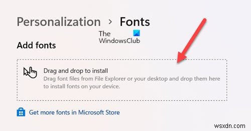 Cách cài đặt hoặc gỡ cài đặt phông chữ trong Windows 11/10 cho tất cả người dùng 