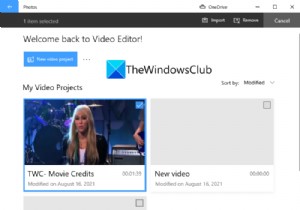 Cách tạo Movie Credits trong Windows 11/10 