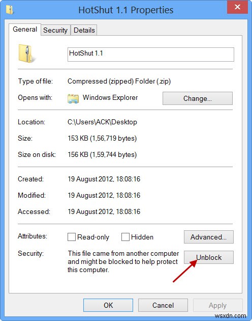 Windows đã chặn quyền truy cập vào tệp này; Bỏ chặn tệp trong Windows 11/10 