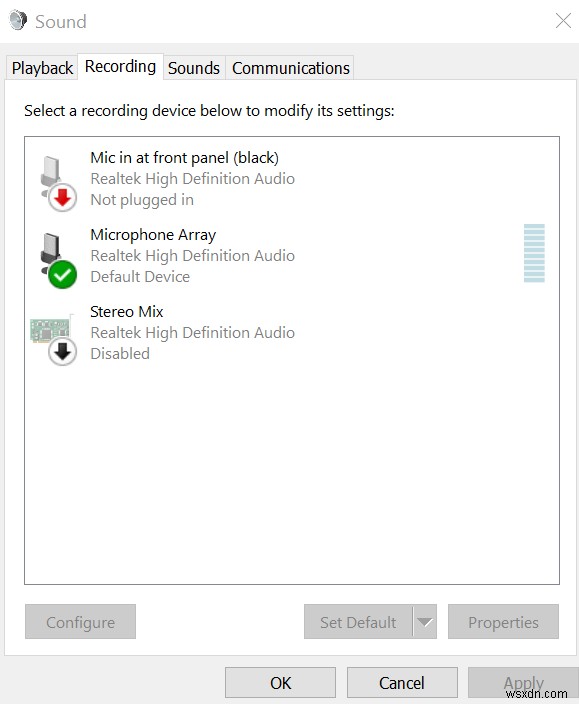 Sửa lỗi không cắm được micrô vào Windows 11/10 