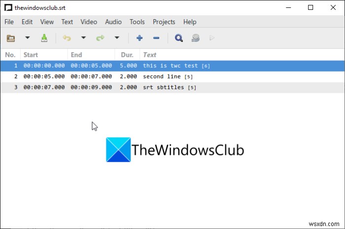 Cách tạo phụ đề SRT trong Windows 11/10 