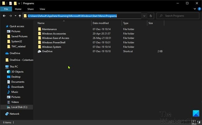 Cách thêm hoặc xóa các mục trong Tất cả ứng dụng trên Start Menu trong Windows 11/10 