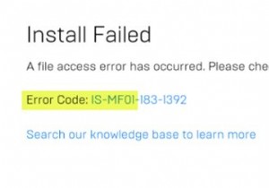 Sửa mã lỗi Epic Games IS-MF-01 và LS-0009 trên Windows 11/10 