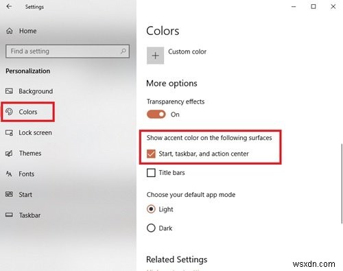 Cách thêm chủ đề màu tùy chỉnh vào Start Menu của Windows 11/10 