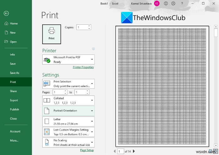 Cách tạo Graph Paper trong Windows 11/10 