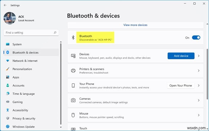 Cách kiểm tra xem PC Windows của bạn có Bluetooth tích hợp hay không 