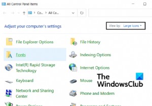 Cách sửa Phông chữ bị hỏng trong Windows 11/10 