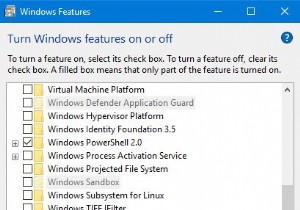 Mục Windows Sandbox chuyển sang màu xám hoặc chuyển sang màu xám 