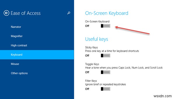 Tùy chọn và cài đặt bàn phím ảo Windows trong Windows 11/10 