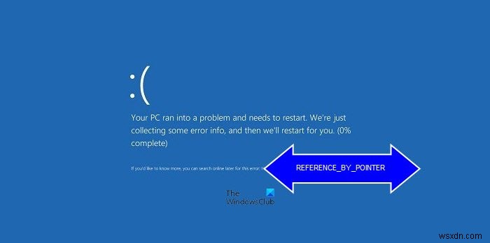 Sửa lỗi REFRENCE BY POINTER BSOD với lỗi 0x00000018 trên Windows 11/10 