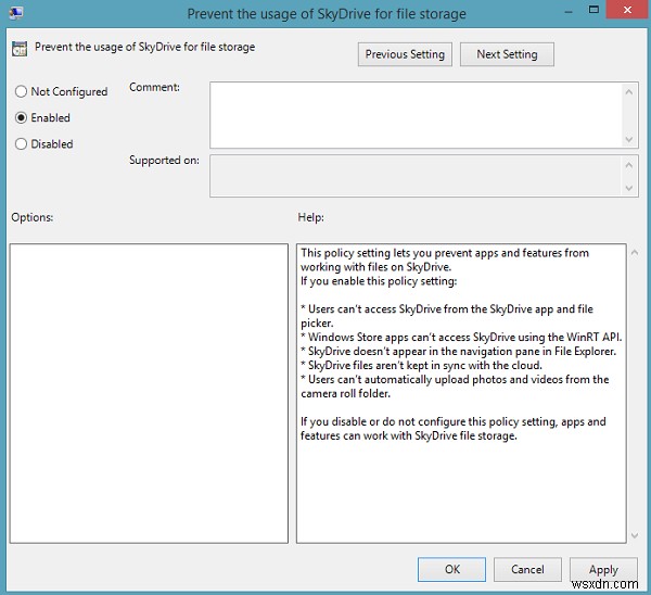 Cách tắt tích hợp OneDrive trong Windows 11/10 
