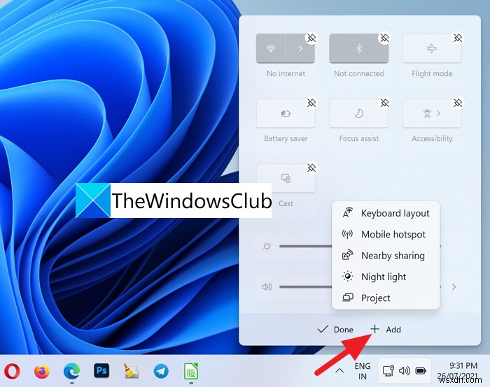 Cách hiển thị hoặc ẩn biểu tượng trong phần tràn góc thanh tác vụ trên Windows 11 