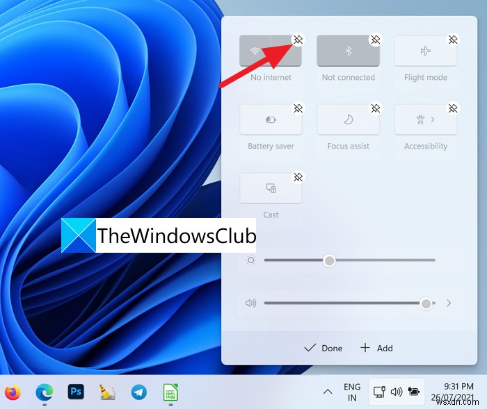Cách hiển thị hoặc ẩn biểu tượng trong phần tràn góc thanh tác vụ trên Windows 11 