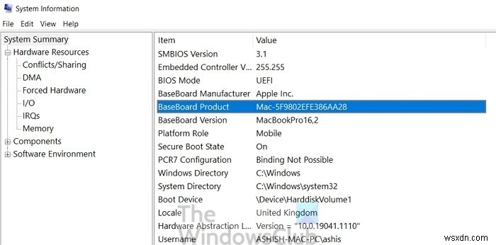 Làm cách nào để biết bạn có Bo mạch chủ nào trên PC chạy Windows 10/11? 