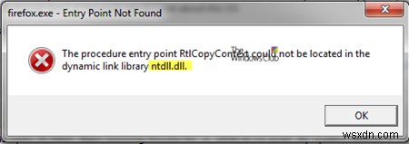 Sửa lỗi crash ntdll.dll trên Windows 11/10 