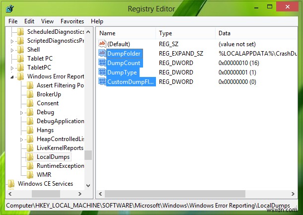 Bật hoặc tắt dịch vụ báo cáo lỗi Windows trong Windows 11/10 