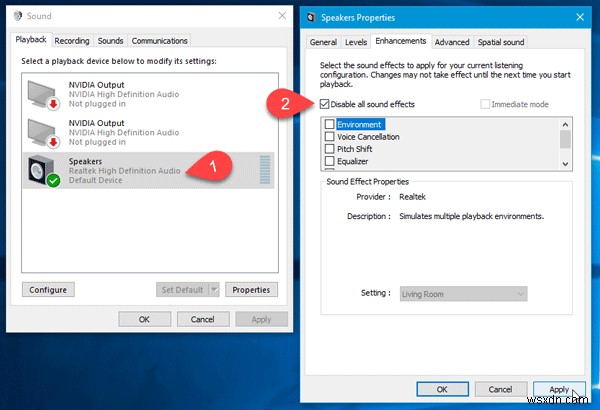 Sửa lỗi Audiodg.exe Sử dụng CPU cao trong Windows 11/10 