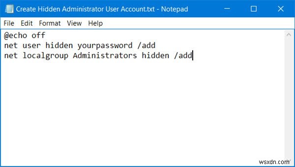 Cách tạo tài khoản người dùng quản trị viên ẩn trong Windows 11/10 