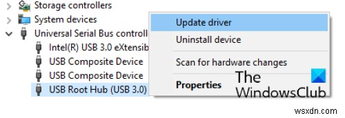Sửa lỗi thiết bị USB không xác định, yêu cầu bộ mô tả không thành công trên máy tính Windows 