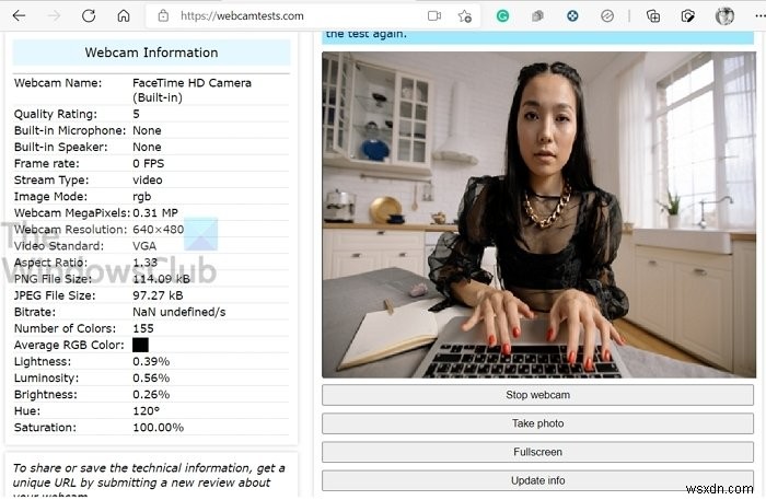 Làm thế nào để kiểm tra Webcam trong Windows 11/10? Nó có hoạt động không? 