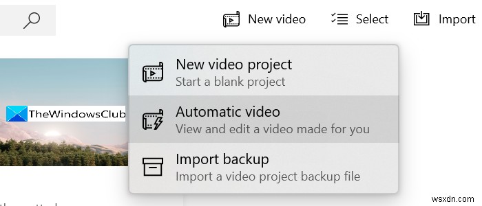 Cách tạo video từ ảnh trong Windows 11 