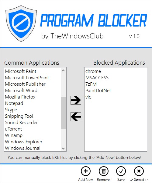 Cách đưa chương trình vào danh sách đen hoặc danh sách trắng trong Windows 11/10 