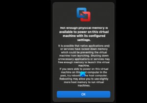 Không đủ bộ nhớ vật lý khả dụng Lỗi VMware 